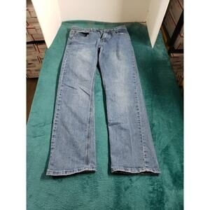 Architect Jeans Sz 16 Womens Blue Denim Stretch Pants Ladies Mid Rise Straight